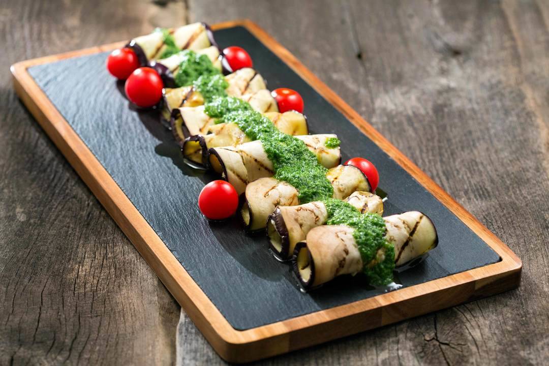 Вкусът на Истрия с Давид Скоко | РУЛЦА ОТ ПАТЛАДЖАН ПЪЛНЕНИ С КАЙМАК ПЕЧЕНИ БАДЕМИ И ПЕСТО ОТ РУКОЛА