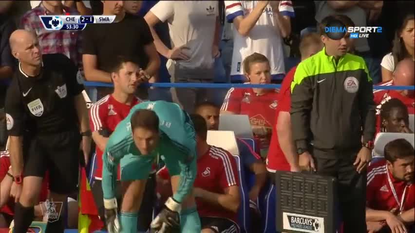 Челси - Суонси 2:2