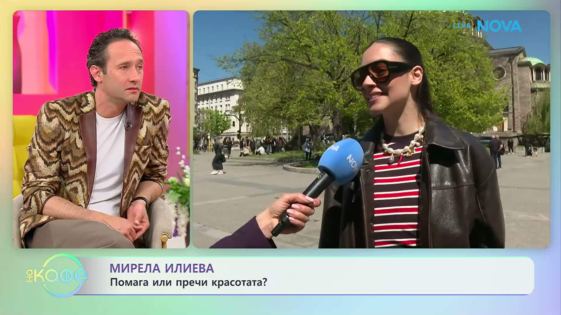 Мирела Илиева на снимачната площадка на новото шоу „Смарт фейс“| На кафе | 15 май 2026