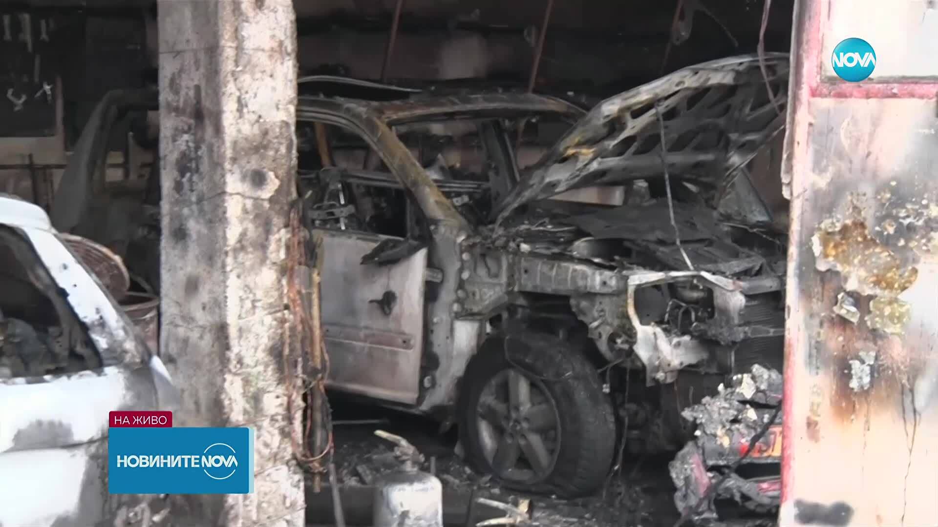 Мъж пострада при пожар в автосервиз в Димитровград