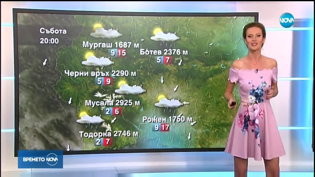 Прогноза за времето (16.08.2019 - централна емисия)