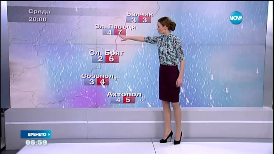 Прогноза за времето (28.01.2015 - сутрешна)