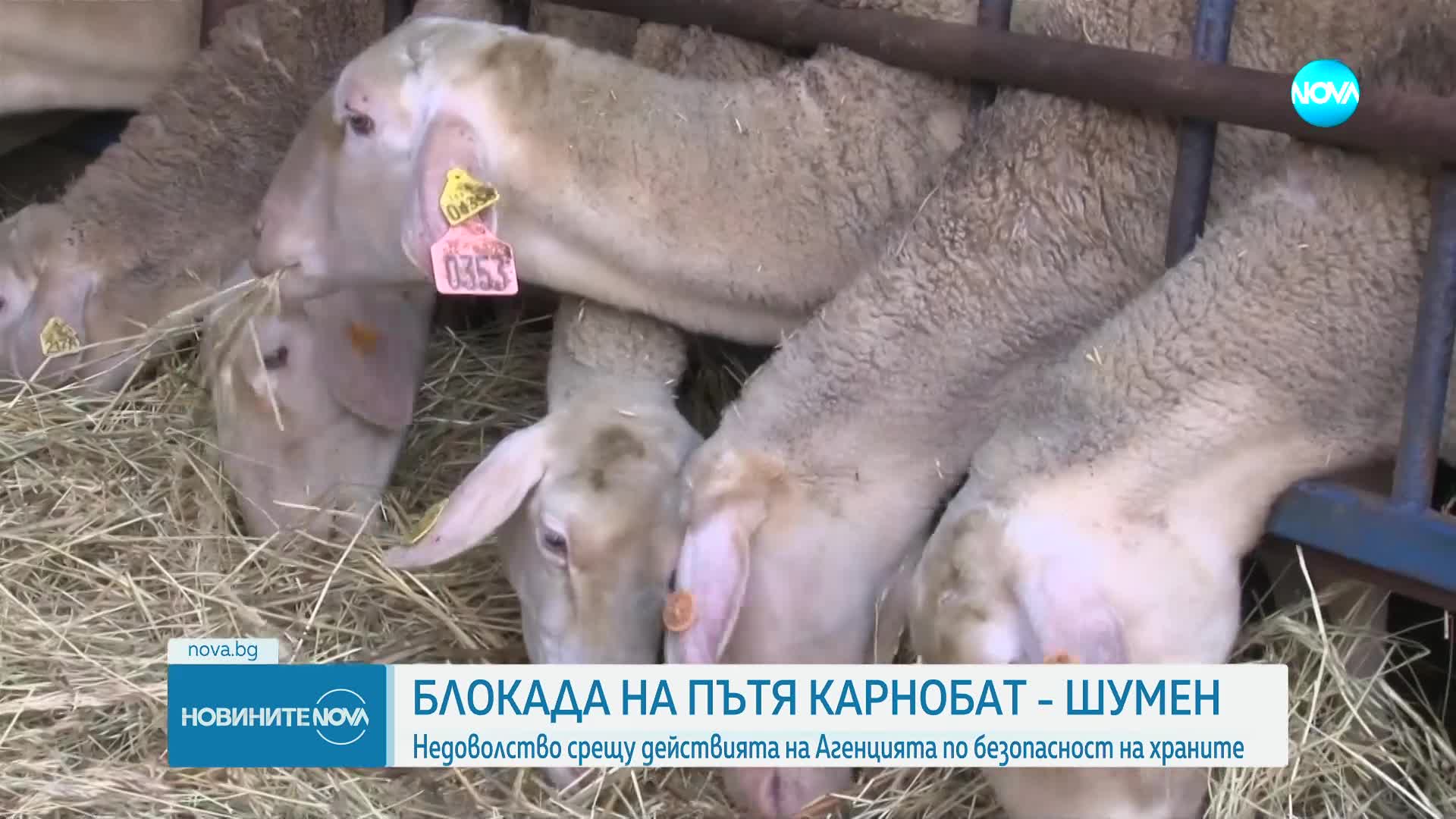 Блокада на пътя Карнобат-Шумен