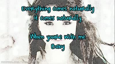 New! Selena Gomez and The Scene - Naturally   Lyrics 