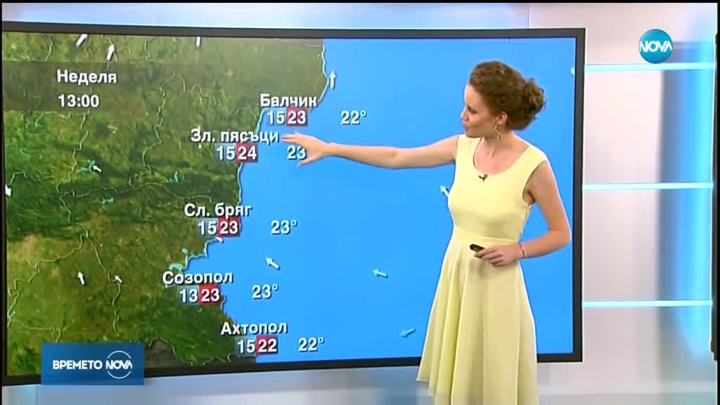Прогноза за времето (02.06.2018 - централна емисия)