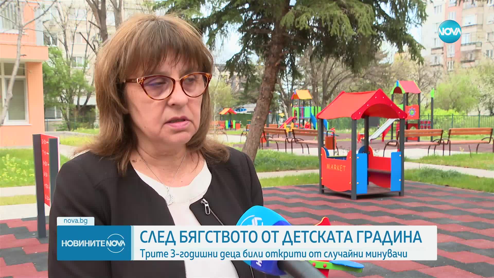 Пред NOVA говори майката на едно от 3-годишните деца, избягали от детска градина в София