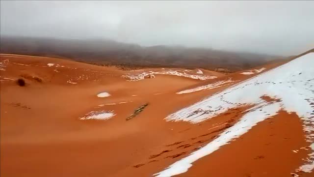 Сняг покри Сахара