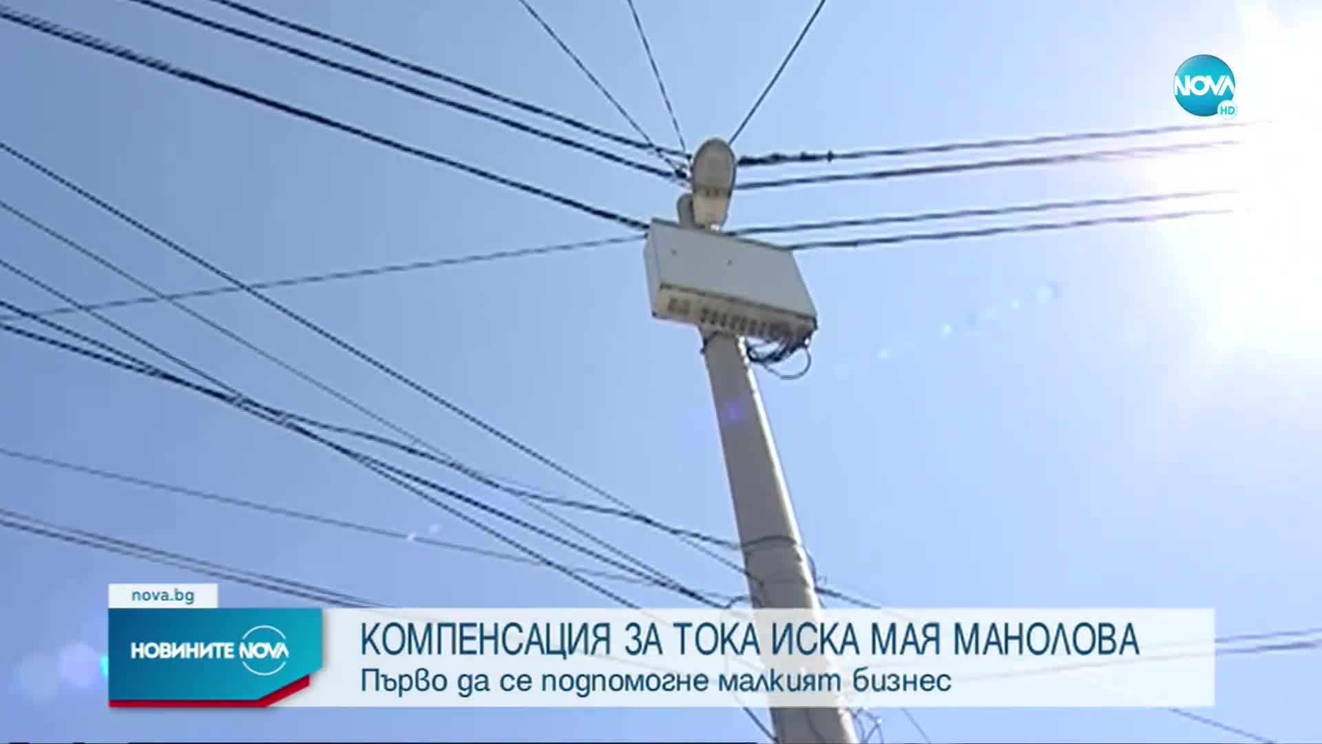 Мая Манолова иска компенсация за тока