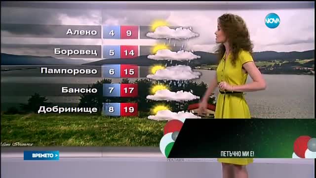 Прогноза за времето (26.05.2016 - централна)