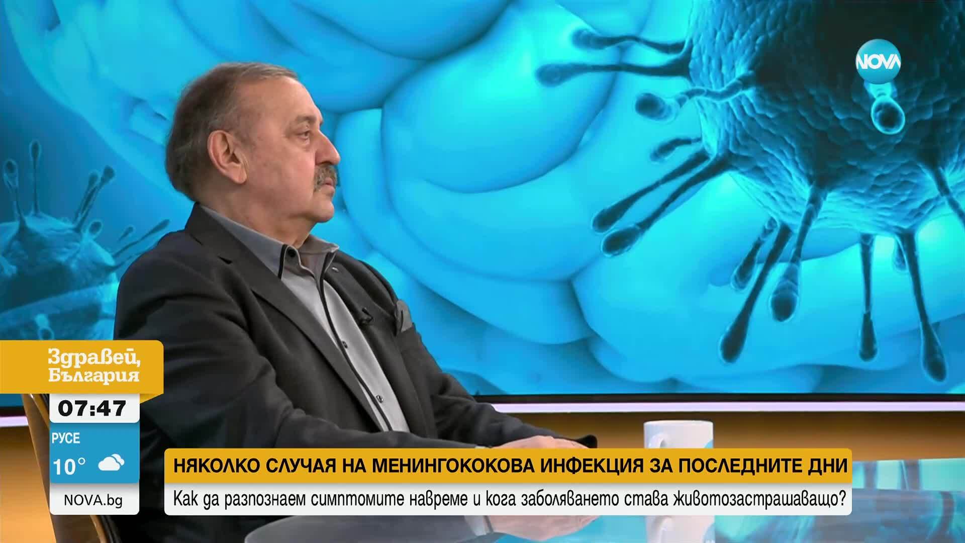 Проф. Кантарджиев за менингококовата инфекция: Характерна е за началото на пролетта