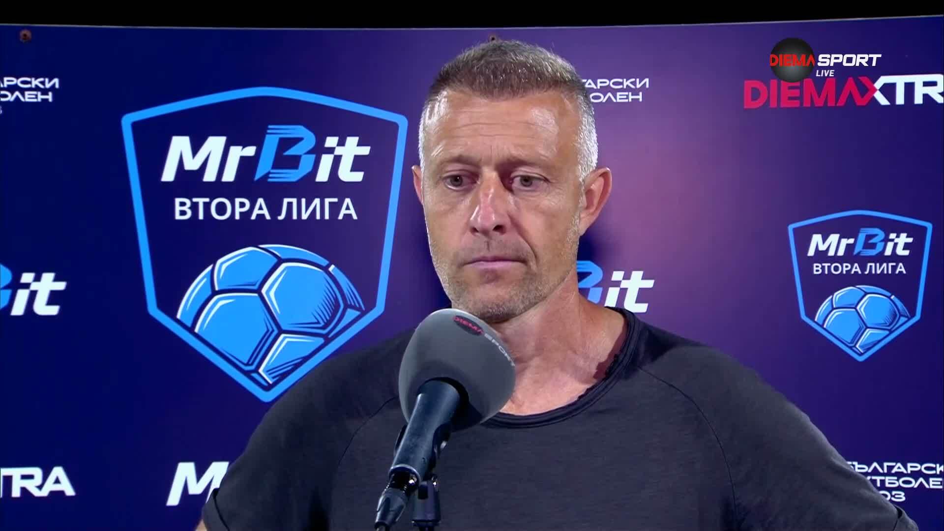 Владимир Манчев след Етър - Берое