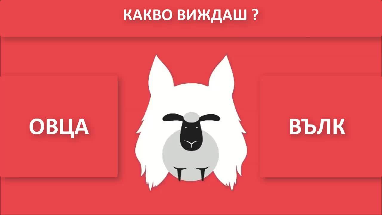 Логическа игра - Какво виждаш на картината ?