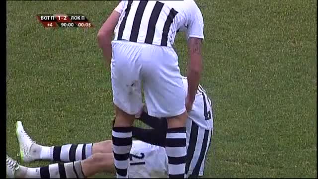 Всички голове от Ботев - Локо Пловдив 1:2