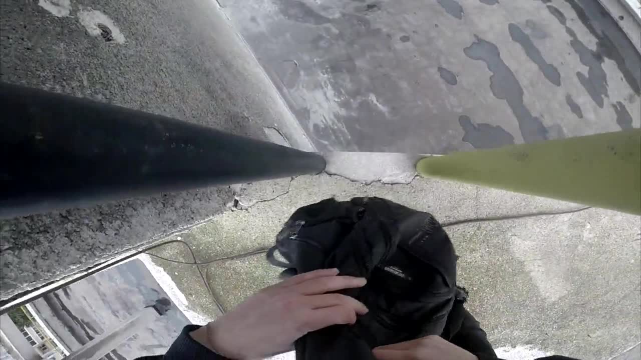 GoPro - 300 метрово българско знаме.