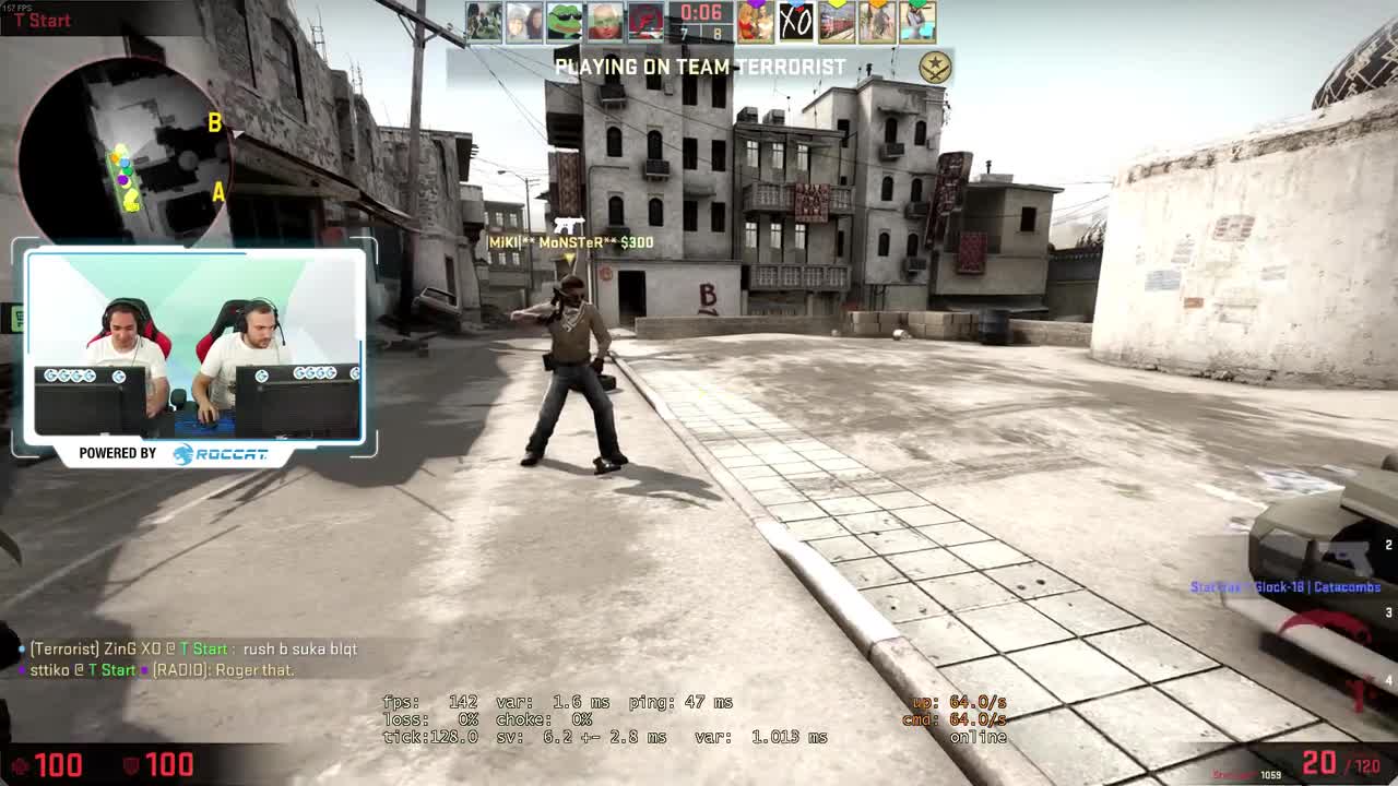 stakimaN и ZinG играят CS:GO Deathmatch - GplayTV by ROCCAT
