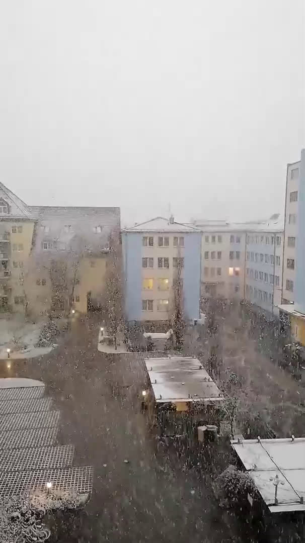 От "Моята новина": Снежна буря в Германия