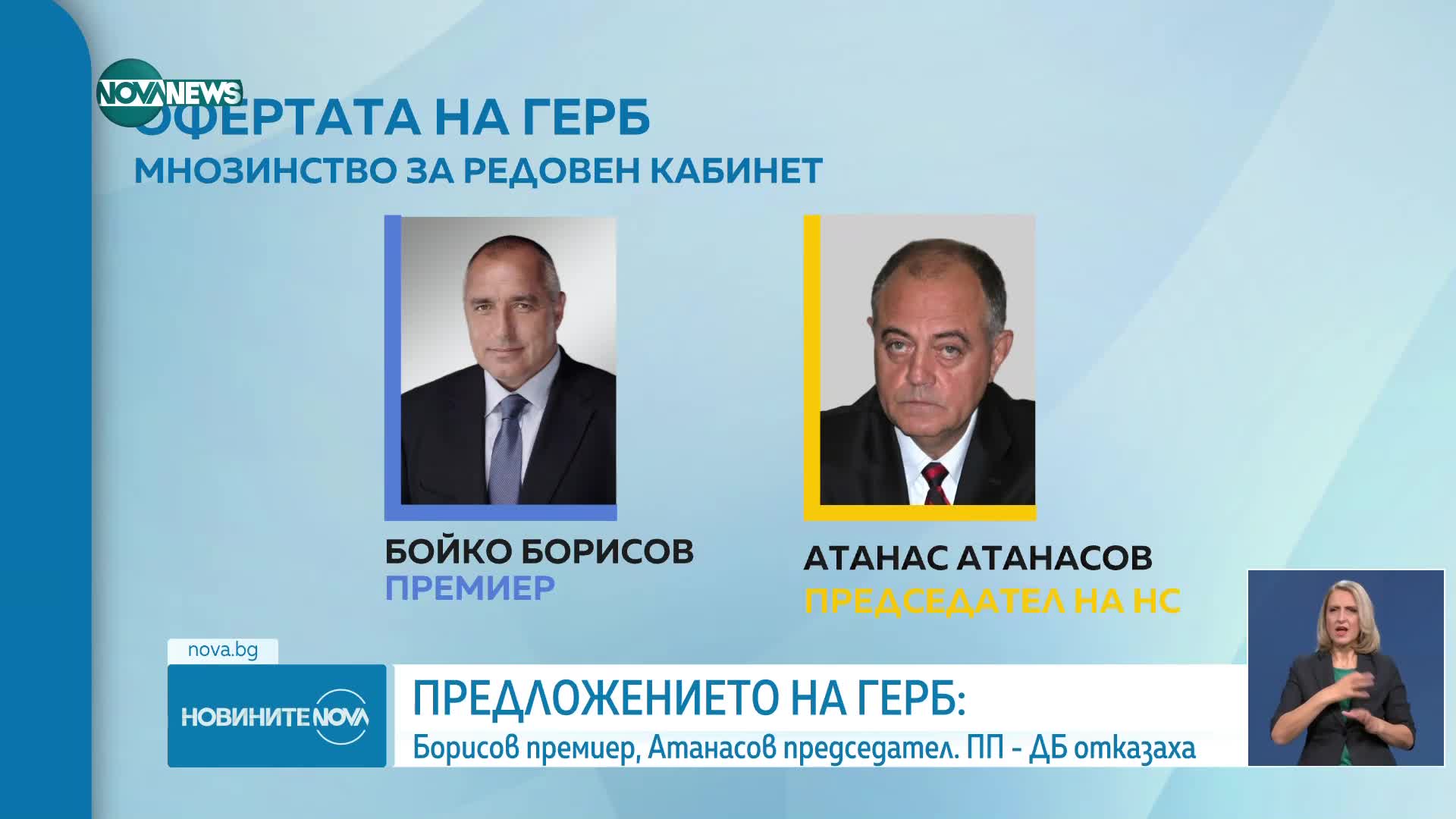 Новините на NOVA NEWS (25.11.2024 - 20:00)