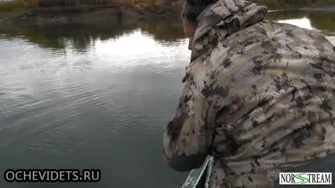 Руски рибари по необичаен начин ловят щука !