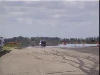 Opel Calibra - Slalom
