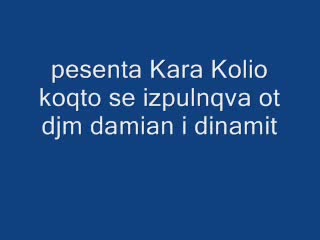 Dj Damian Feat. Dinamit - Kara Kolio