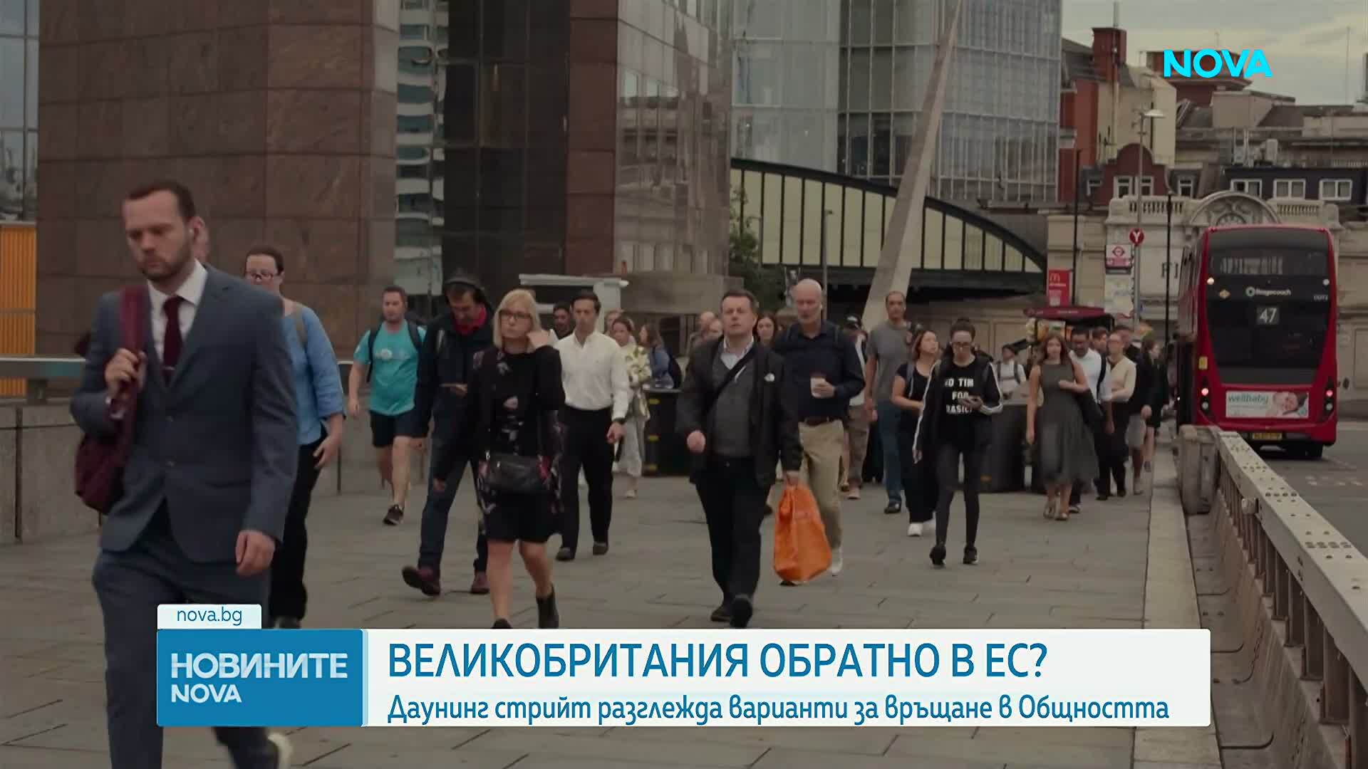 Великобритания разглежда варианти за връщане в Европейския съюз