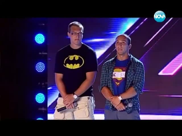 X Factor Супермен и Батман