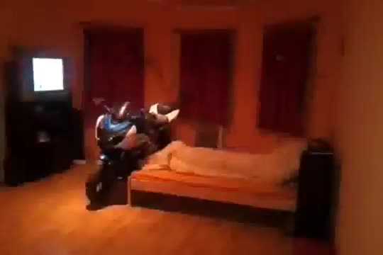 Животът на един моторист през зимата