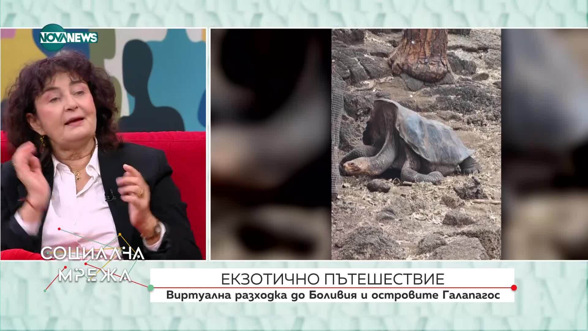 Маги Гигова за екзотичните пътешествия до Боливия и Галапагос