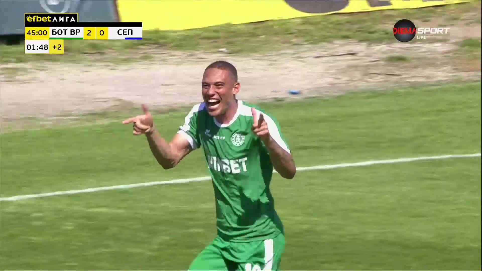 Браян Переа удвои за Ботев Враца