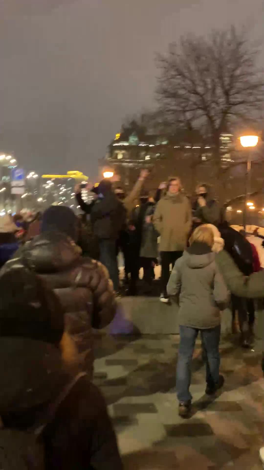 Протест в Москва