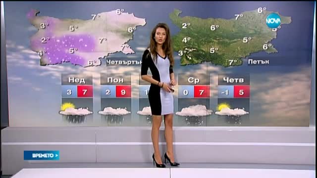 Прогноза за времето (15.03.2015 - обедна)