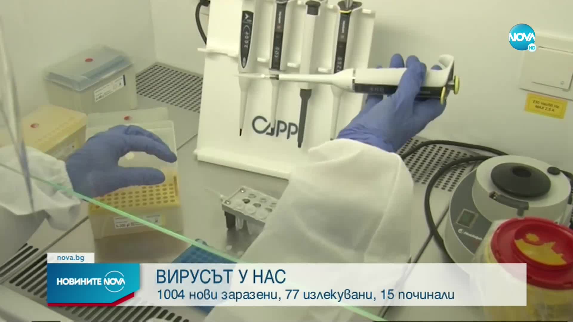 Над 1 000 са новите случаи на COVID-19 у нас