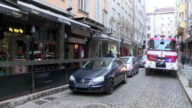 Пожар избухна в заведение в центъра на София