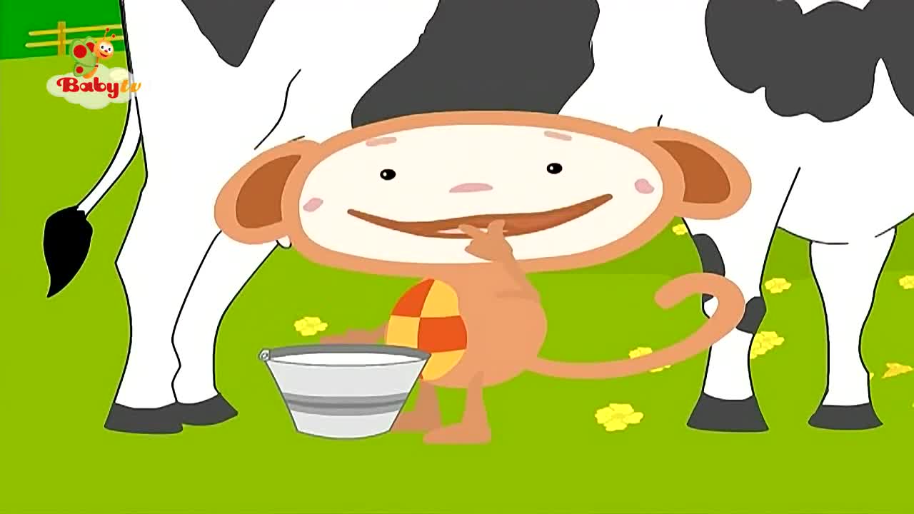 Oliver - Milking a Cow, Baby tv - Vbox7