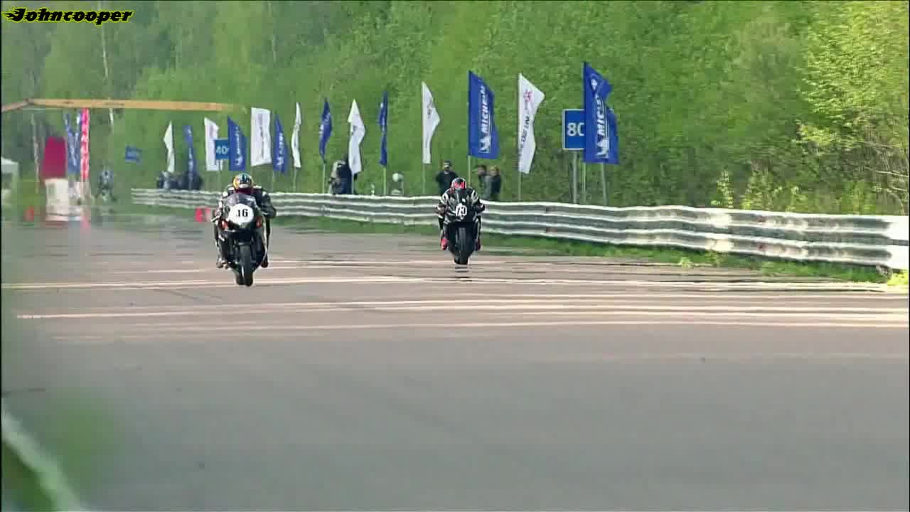 Hayabusa Turbo vs Gsxr 1000 stage 2