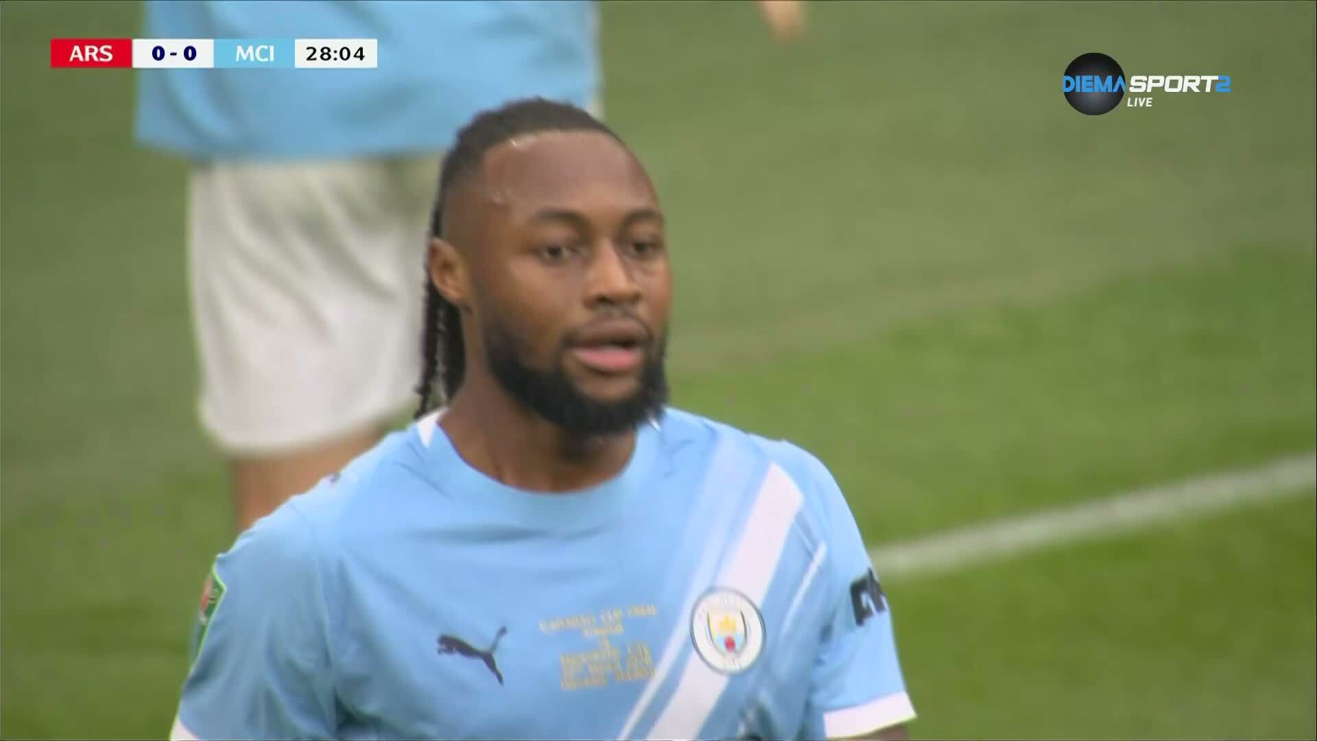 Арсенал - Манчестър Сити 0:0 /първо полувреме/
