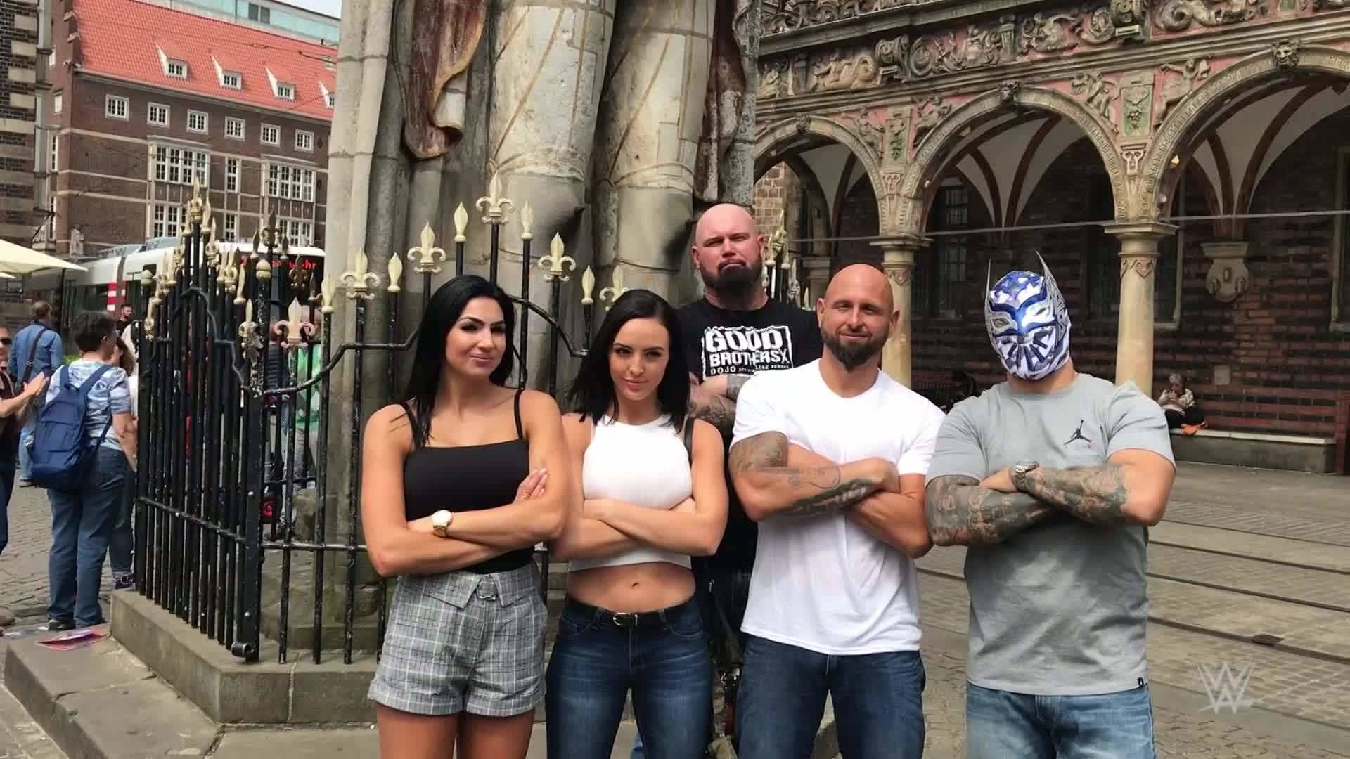 Как се забавляват звездите на WWE в Германия?