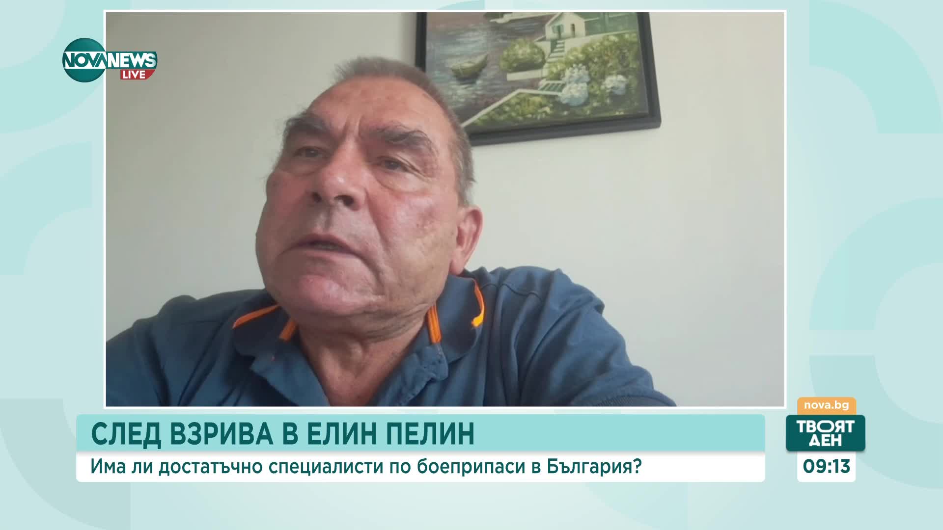 Полк. Венцислав Велев: Две са вероятните причини за взрива в склада в Елин Пелин