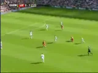 Дебюта на Бербатов,срещу Ливърпул 2-1