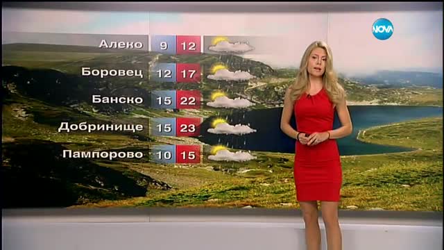 Прогноза за времето (25.08.2016 - сутрешна)