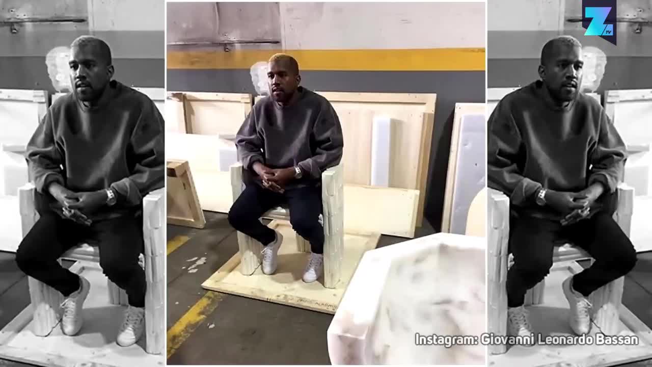 Кание Уест излезе с нова прическа от болницата!