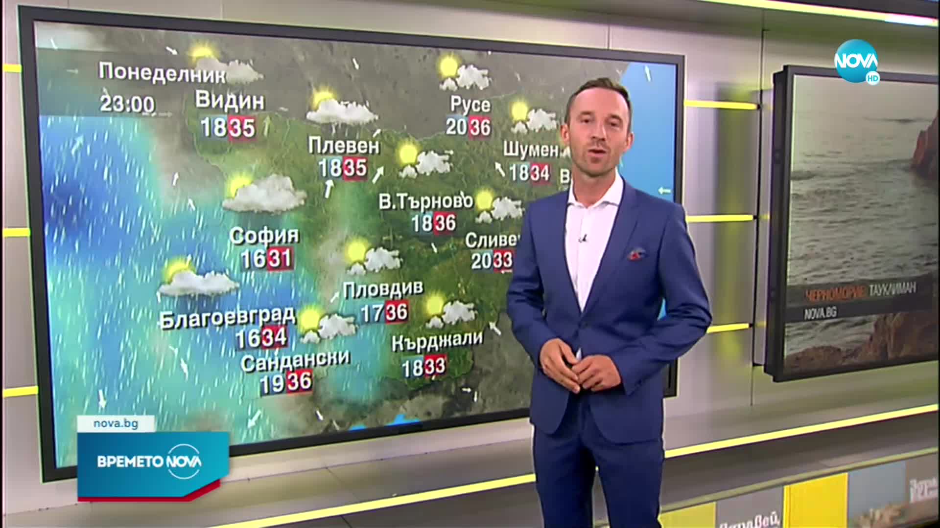 Прогноза за времето (29.08.2022 - сутрешна)