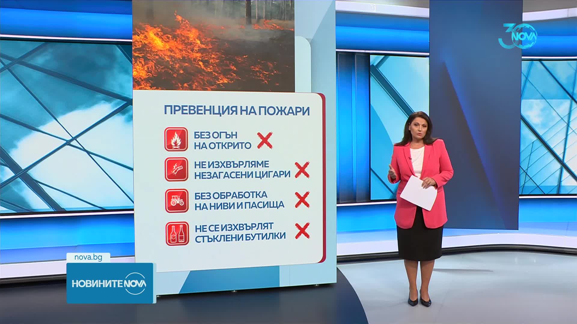 Апел да помогнем на доброволците в борбата с пожарите