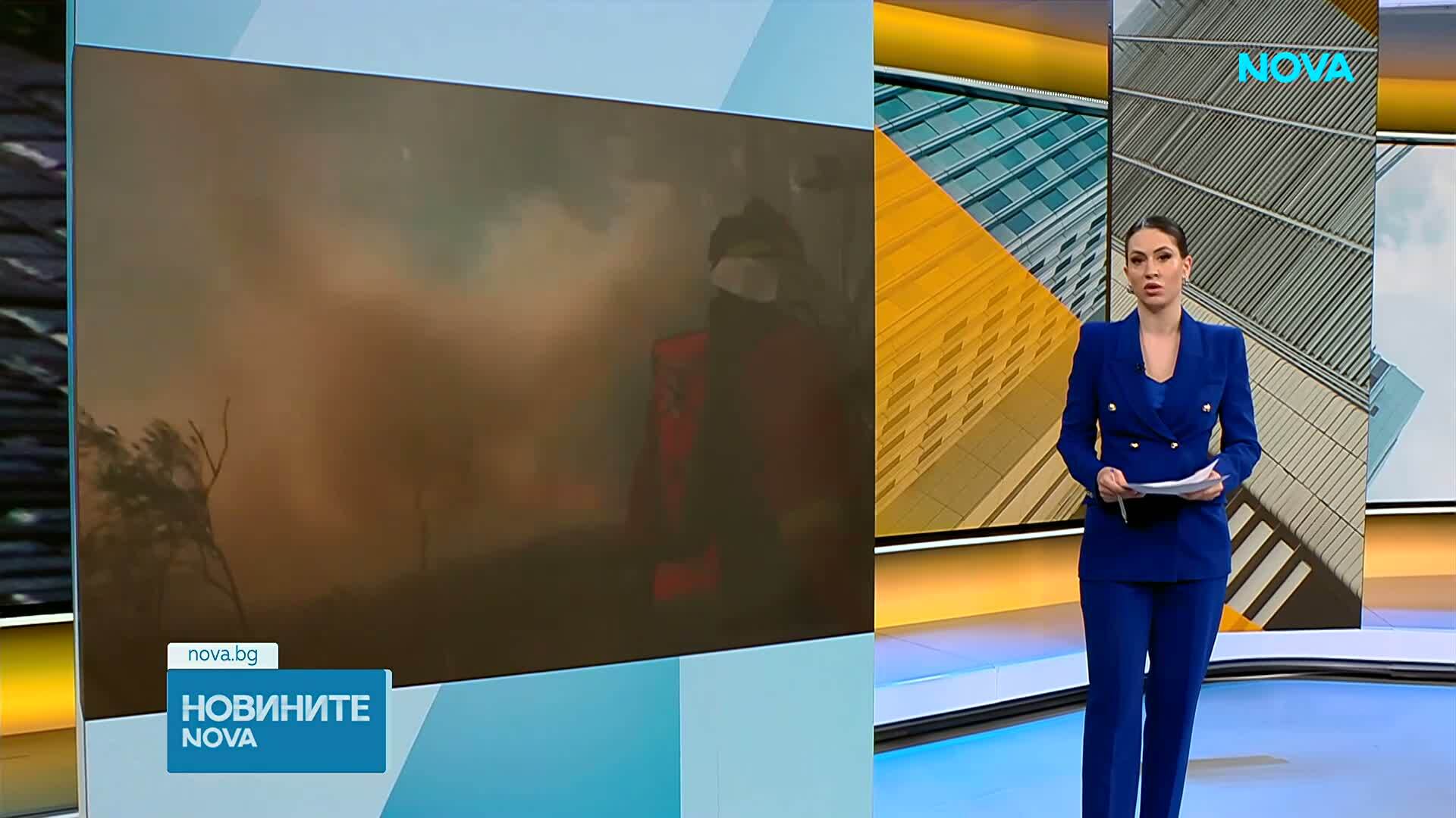 Двама пожарникари загинаха при голям пожар край летище във Франция