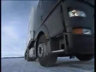 Така се кара Тир върху лед