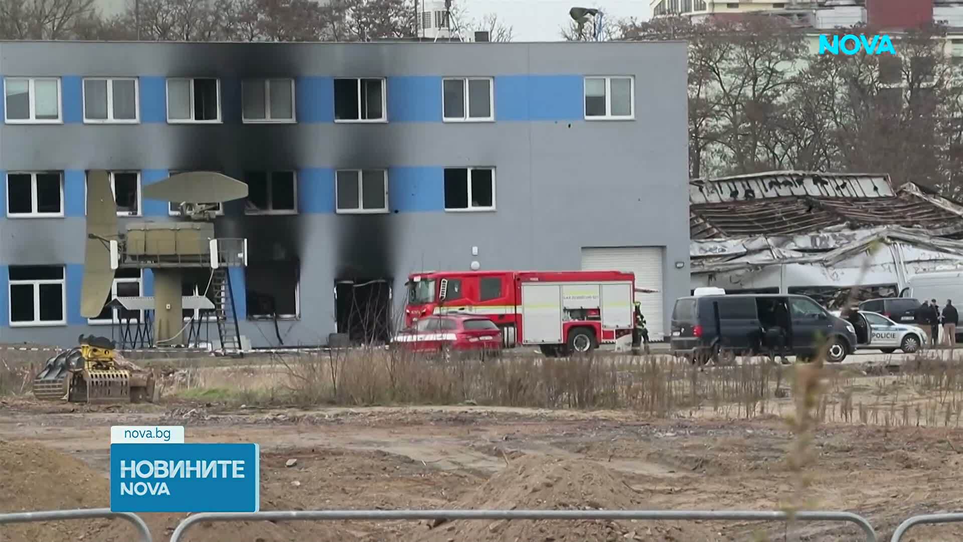 Задържаха мъж заради палеж на фабрика в Чехия