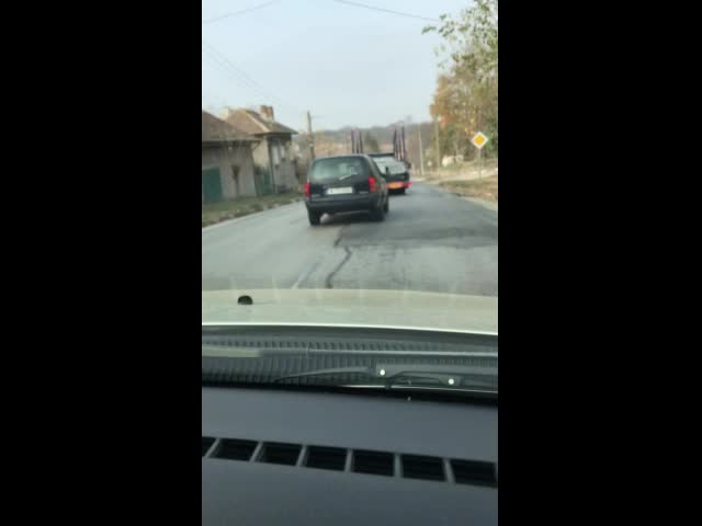 Пътят в село Стубел, Монтанско