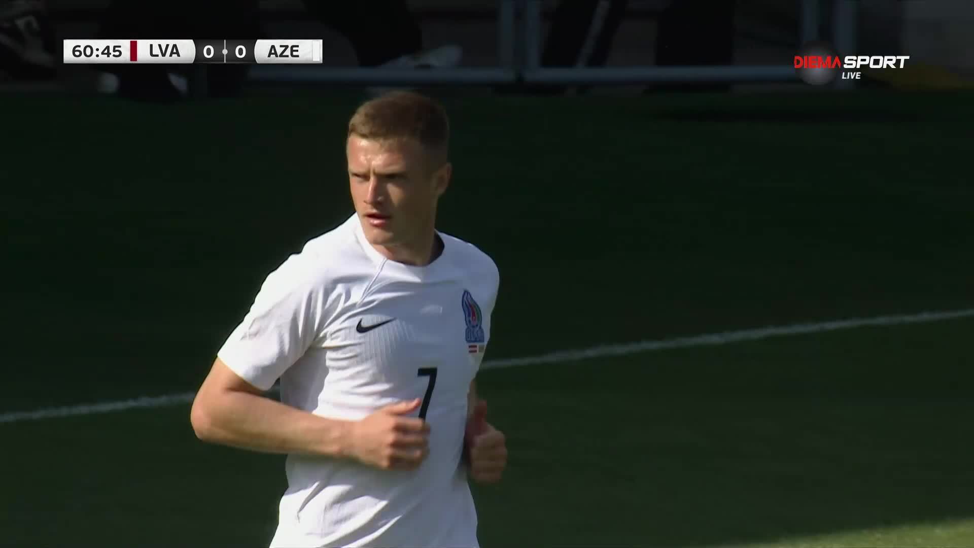 Латвия - Азербайджан 0:0 /репортаж/