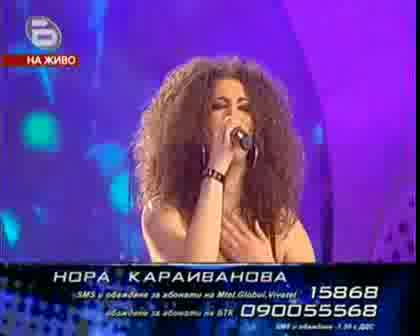 Нора Караиванова - Rock Концерт - If I Close My Eyes Forever *High Quality*
