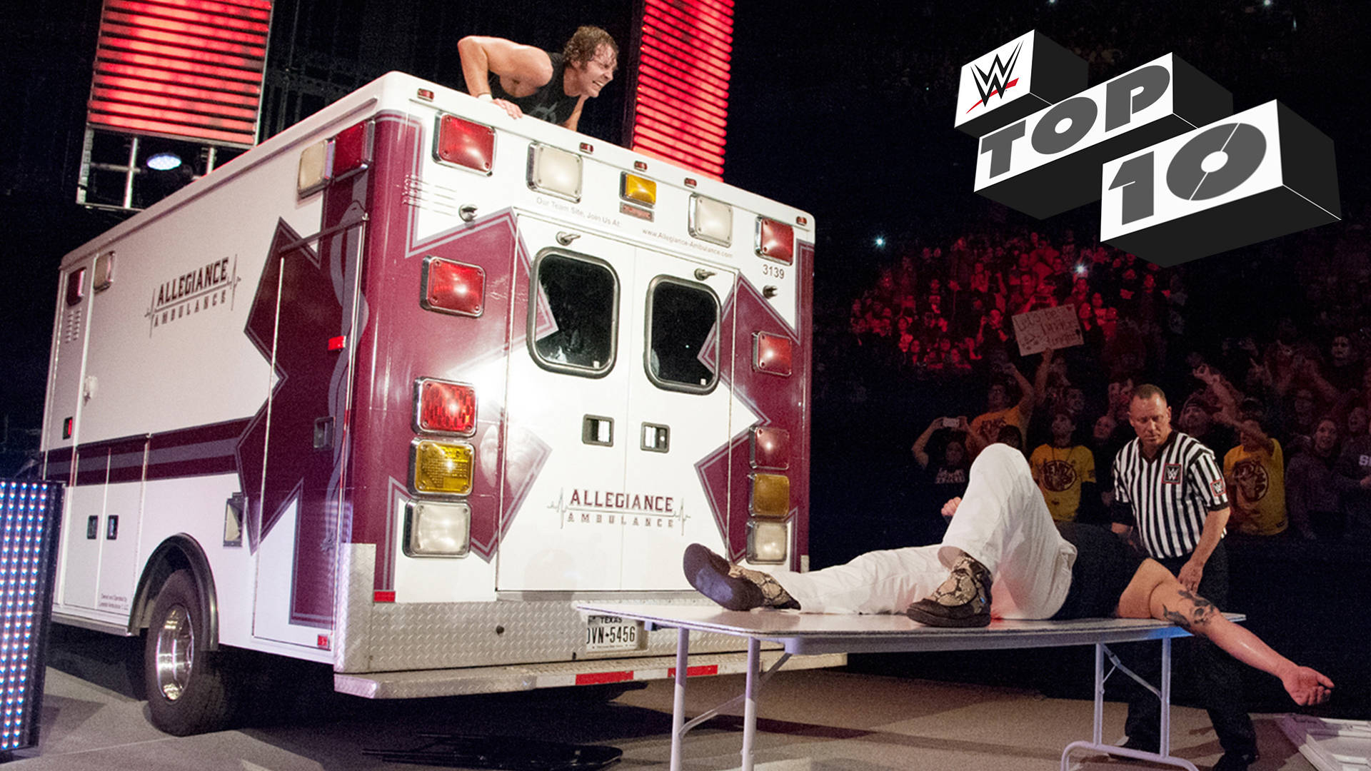 Топ 10 луди атаки от линейка в WWE